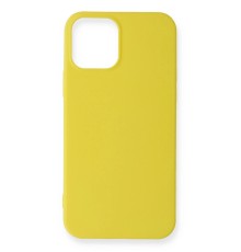 iPhone 12 Mini Kılıf First Silikon - Sarı