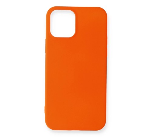 iPhone 12 Mini Kılıf First Silikon - Turuncu iPhone 12 Mini Kılıf First Silikon - Turuncu