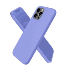 iPhone 12 Pro Kılıf First Silikon - Mor