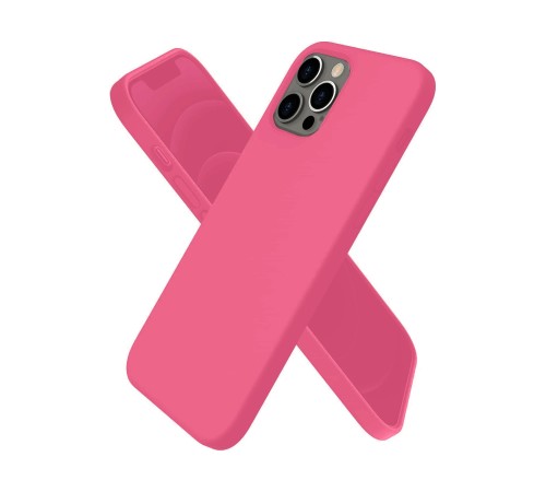 iPhone 12 Pro Max Kılıf First Silikon - Pembe iPhone 12 Pro Max Kılıf First Silikon - Pembe