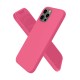 iPhone 12 Pro Max Kılıf First Silikon - Pembe