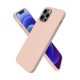 iPhone 12 Pro Max Kılıf First Silikon - Pudra
