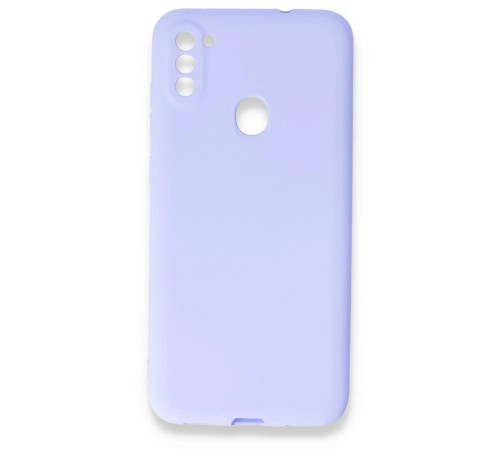 Samsung Galaxy A11 Kılıf First Silikon - Lila Samsung Galaxy A11 Kılıf First Silikon - Lila