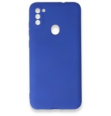 Samsung Galaxy A11 Kılıf First Silikon - Lacivert