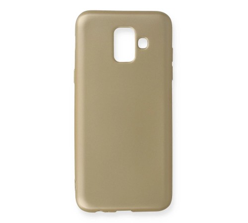 Samsung Galaxy A6 2018 Kılıf First Silikon - Gold Samsung Galaxy A6 2018 Kılıf First Silikon - Gold