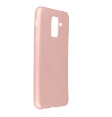 Samsung Galaxy A6 Plus 2018 Kılıf First Silikon - Rose Gold