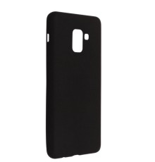 Samsung Galaxy A8 Plus 2018 Kılıf First Silikon - Siyah
