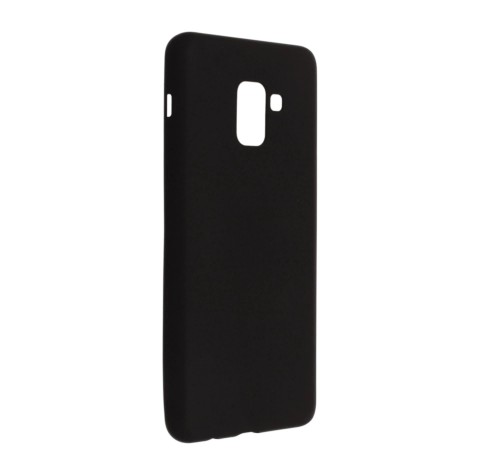 Samsung Galaxy A8 Plus 2018 Kılıf First Silikon - Siyah