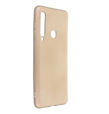 Samsung Galaxy A9 2018 Kılıf First Silikon - Gold