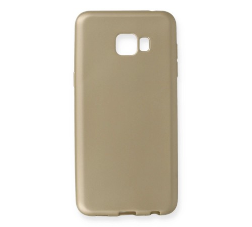 Samsung Galaxy C7 Pro Kılıf First Silikon - Gold Samsung Galaxy C7 Pro Kılıf First Silikon - Gold