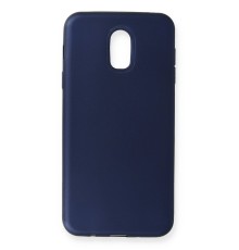 Samsung Galaxy C8 Kılıf First Silikon - Lacivert