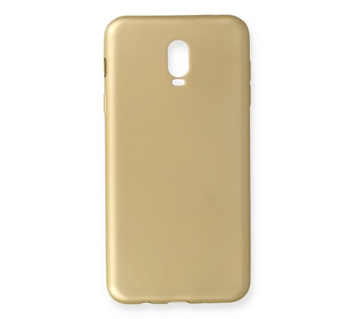 Samsung Galaxy C8 Kılıf First Silikon - Gold Samsung Galaxy C8 Kılıf First Silikon - Gold