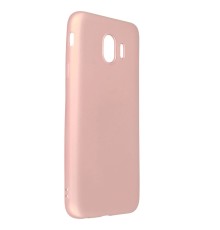 Samsung Galaxy J4 Kılıf First Silikon - Rose Gold