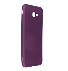 Samsung Galaxy J4 Plus Kılıf First Silikon - Mürdüm
