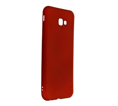 Samsung Galaxy J4 Plus Kılıf First Silikon - Bordo Samsung Galaxy J4 Plus Kılıf First Silikon - Bordo