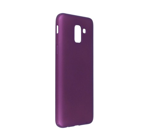 Samsung Galaxy J6 Kılıf First Silikon - Mürdüm Samsung Galaxy J6 Kılıf First Silikon - Mürdüm