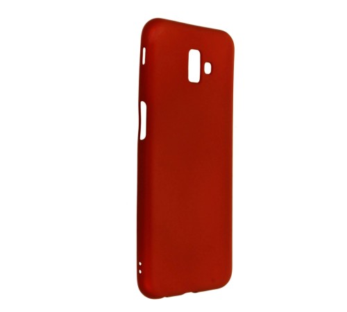 Samsung Galaxy J6 Plus Kılıf First Silikon - Bordo Samsung Galaxy J6 Plus Kılıf First Silikon - Bordo