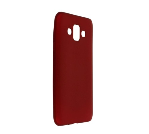 Samsung Galaxy J7 Duo Kılıf First Silikon - Bordo Samsung Galaxy J7 Duo Kılıf First Silikon - Bordo