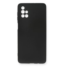 Samsung Galaxy M51 Kılıf First Silikon - Siyah
