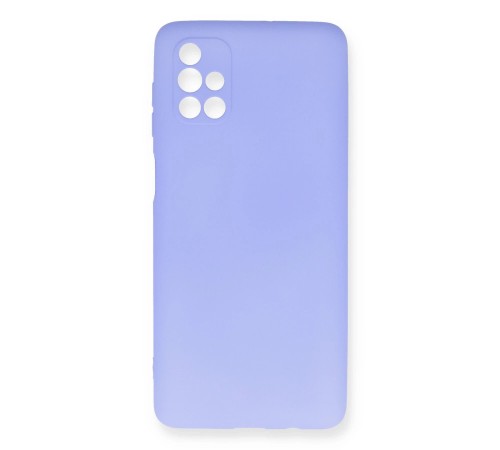 Samsung Galaxy M51 Kılıf First Silikon - Lila Samsung Galaxy M51 Kılıf First Silikon - Lila