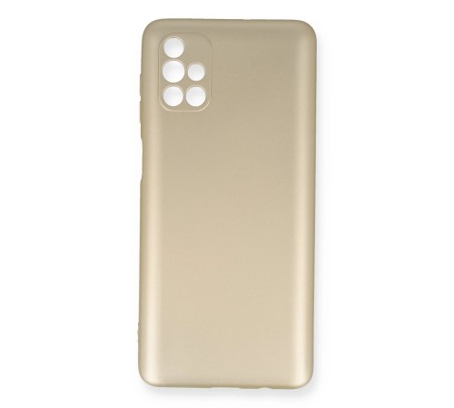 Samsung Galaxy M51 Kılıf First Silikon - Gold Samsung Galaxy M51 Kılıf First Silikon - Gold