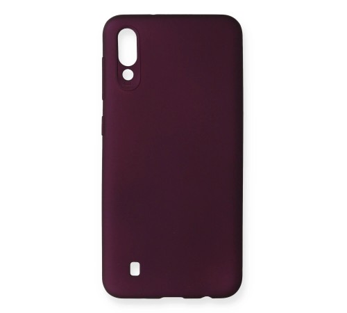 Samsung Galaxy M10 Kılıf First Silikon - Mürdüm Samsung Galaxy M10 Kılıf First Silikon - Mürdüm