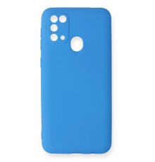 Samsung Galaxy M31 Kılıf First Silikon - Mavi