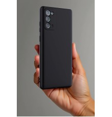 Samsung Galaxy Note 20 Kılıf First Silikon - Bordo
