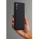 Samsung Galaxy Note 20 Kılıf First Silikon - Bordo