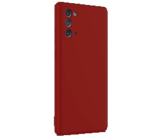 Samsung Galaxy Note 20 Kılıf First Silikon - Bordo Samsung Galaxy Note 20 Kılıf First Silikon - Bordo
