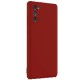 Samsung Galaxy Note 20 Kılıf First Silikon - Bordo