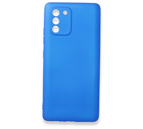 Samsung Galaxy A91 / S10 Lite Kılıf First Silikon - Mavi