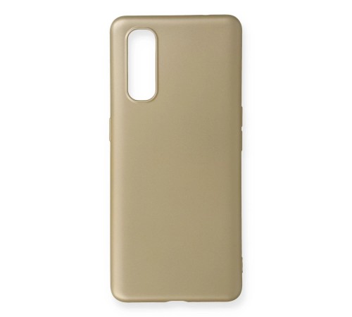 Oppo Find X2 Kılıf First Silikon - Gold Oppo Find X2 Kılıf First Silikon - Gold