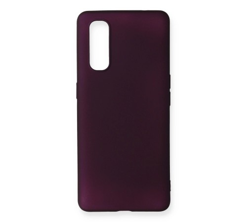 Oppo Find X2 Kılıf First Silikon - Mürdüm Oppo Find X2 Kılıf First Silikon - Mürdüm