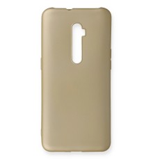 Oppo Reno 10X Kılıf First Silikon - Gold