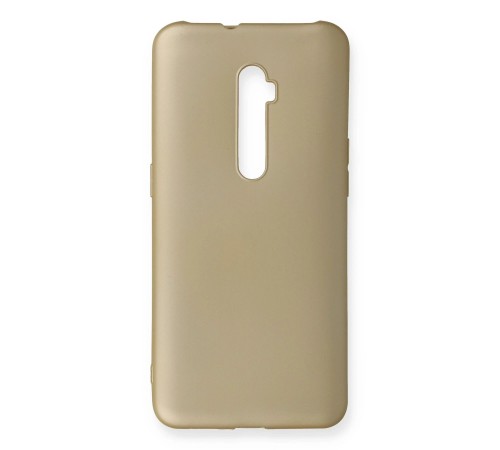 Oppo Reno 10X Kılıf First Silikon - Gold Oppo Reno 10X Kılıf First Silikon - Gold