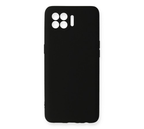 Oppo Reno 4 Lite Kılıf First Silikon - Siyah Oppo Reno 4 Lite Kılıf First Silikon - Siyah