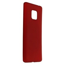 Huawei Mate 20 Pro Kılıf First Silikon - Bordo