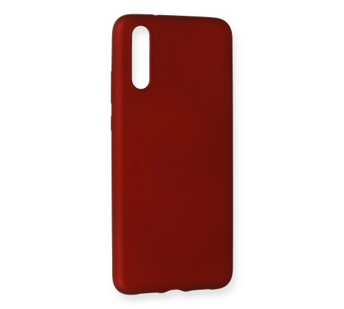 Huawei P20 Kılıf First Silikon - Bordo Huawei P20 Kılıf First Silikon - Bordo