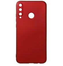 Huawei P40 Lite E Kılıf First Silikon - Bordo