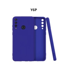 Huawei Y6P Kılıf First Silikon - Lacivert