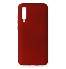 Xiaomi Mi 9 Lite Kılıf First Silikon - Bordo