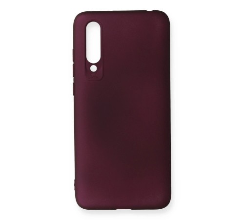 Xiaomi Mi 9 Lite Kılıf First Silikon - Mürdüm Xiaomi Mi 9 Lite Kılıf First Silikon - Mürdüm