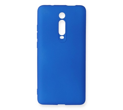 Xiaomi Mi 9T Kılıf First Silikon - Mavi Xiaomi Mi 9T Kılıf First Silikon - Mavi