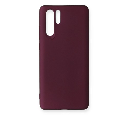 Huawei P30 Pro Kılıf First Silikon - Mürdüm Huawei P30 Pro Kılıf First Silikon - Mürdüm