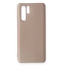 Huawei P30 Pro Kılıf First Silikon - Rose Gold