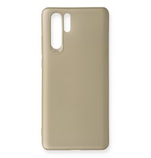Huawei P30 Pro Kılıf First Silikon - Gold