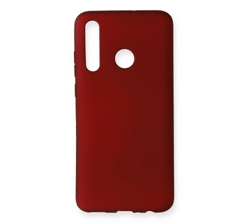 Huawei Honor 20 Lite Kılıf First Silikon - Bordo Huawei Honor 20 Lite Kılıf First Silikon - Bordo