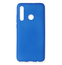 Huawei Honor 20 Lite Kılıf First Silikon - Mavi