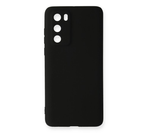 Huawei P40 Kılıf First Silikon - Siyah Huawei P40 Kılıf First Silikon - Siyah
